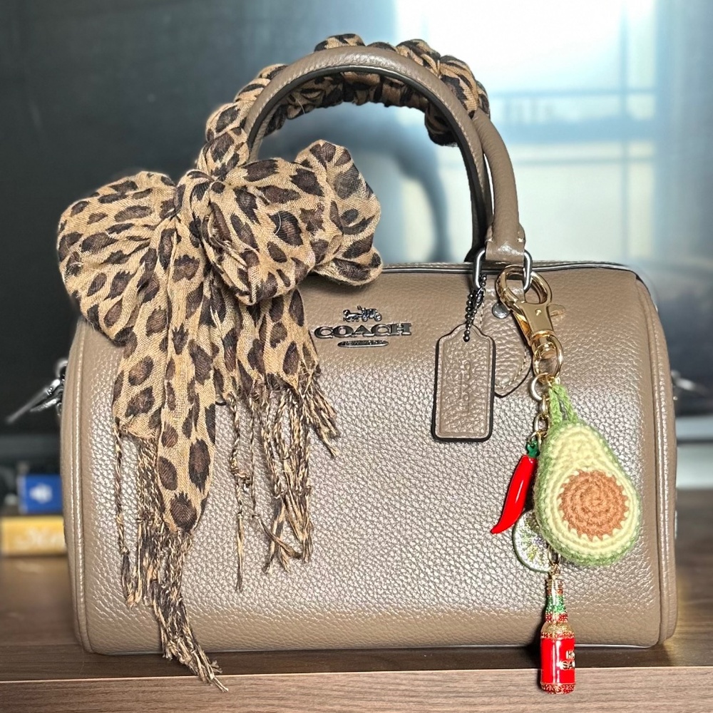 Rowan Satchel Bag in Dark Stone